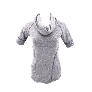 Athleta Coronada Cowl Short Sleeve Sweater Size XS